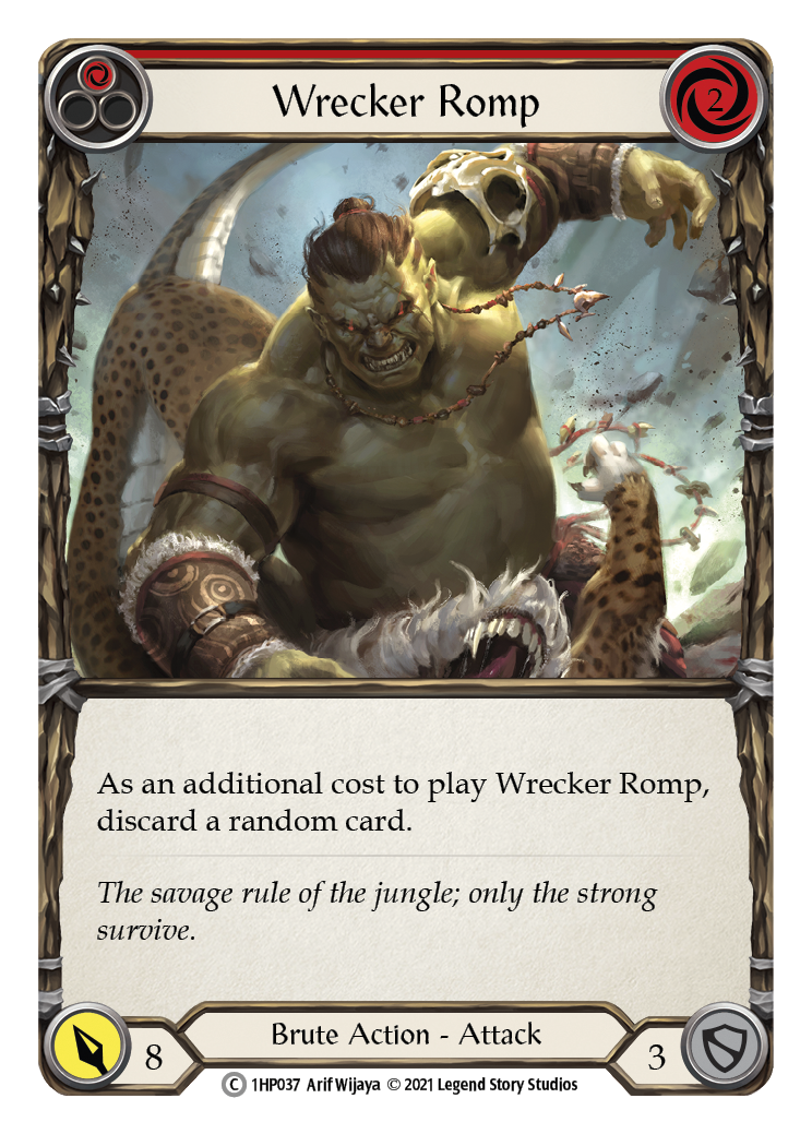 Wrecker Romp (Red) [1HP037] (History Pack 1) | Silver Goblin