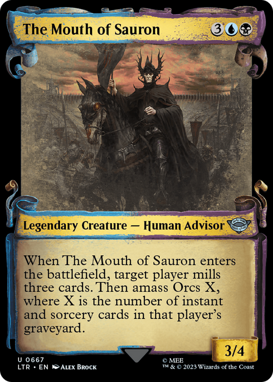 The Mouth of Sauron [The Lord of the Rings: Tales of Middle-Earth Showcase Scrolls] Foil