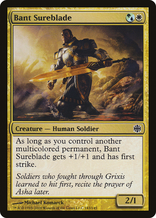 Bant Sureblade [Alara Reborn] Foil