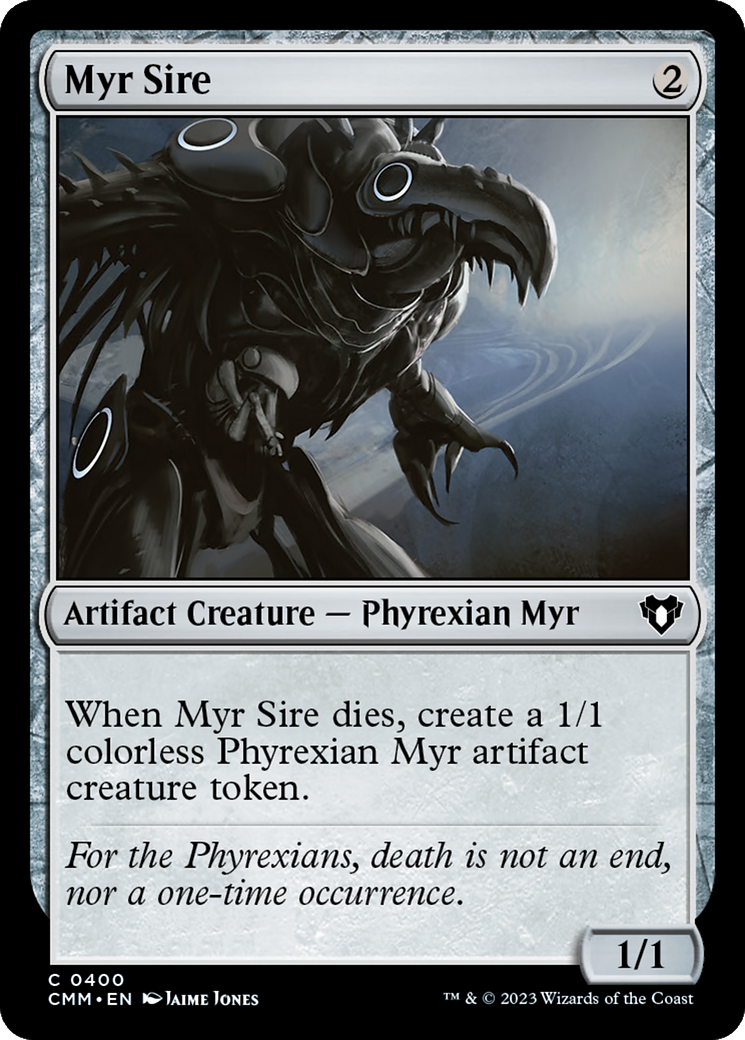 Myr Sire [Commander Masters] | Silver Goblin