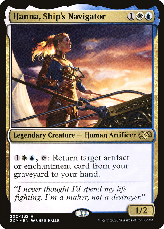 Hanna, Ship's Navigator [Double Masters] Foil