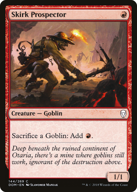Skirk Prospector [Dominaria] Foil