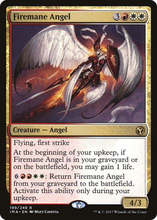 Firemane Angel [Iconic Masters] Foil