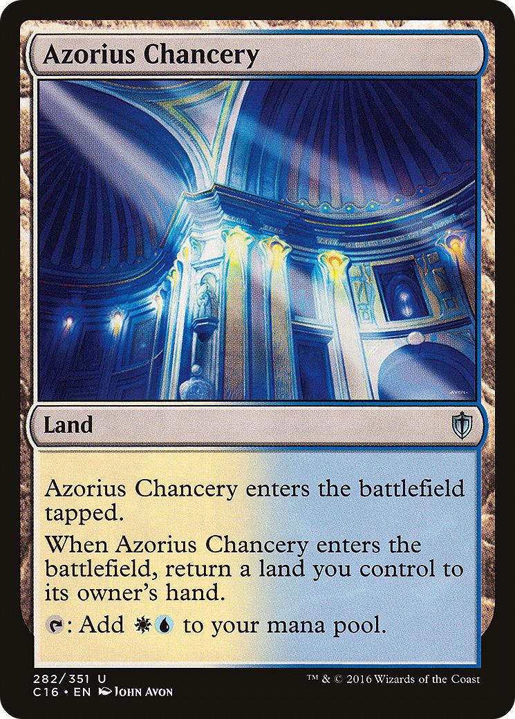 Azorius Chancery [Commander 2016] | Silver Goblin