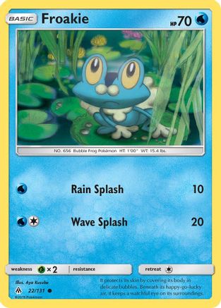 Froakie (22) - Forbidden Light