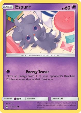 Espurr (44) Reverse Holofoil - Forbidden Light