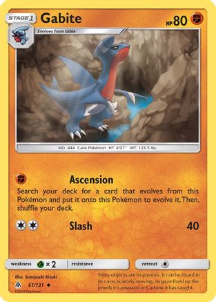 Gabite (61/131) [Sun & Moon: Forbidden Light] | Silver Goblin