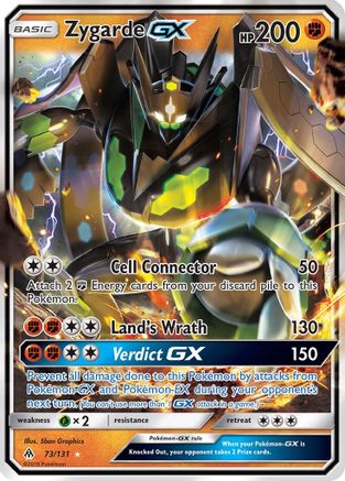 Zygarde GX (73) Holofoil - SM  Forbidden Light