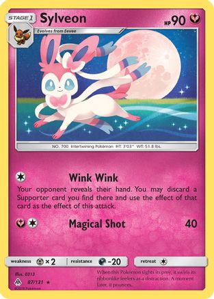 Sylveon (87) Reverse Holofoil - Forbidden Light