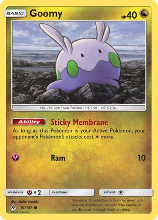 Goomy (91) Reverse Holofoil - Forbidden Light