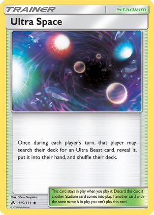 Ultra Space (115) Reverse Holofoil - Forbidden Light
