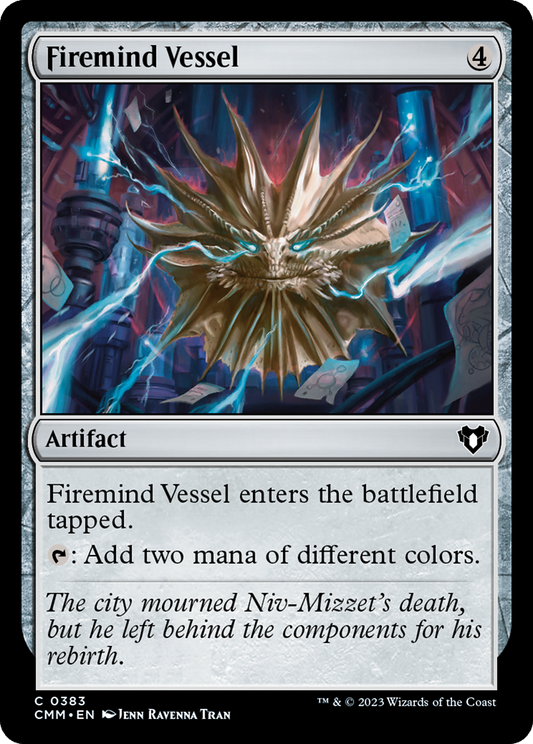 Firemind Vessel [Commander Masters] Foil