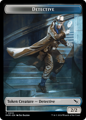 Detective // Spider Double-Sided Token [Murders at Karlov Manor Tokens] | Silver Goblin