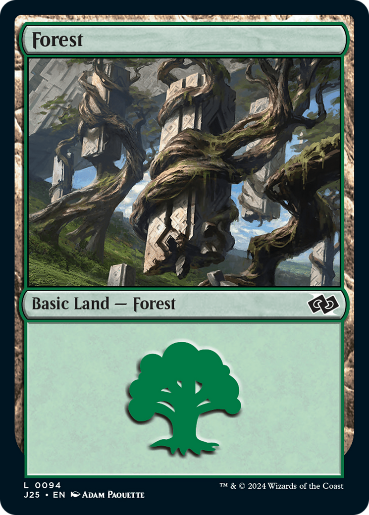 Forest (94) [Foundations Jumpstart] | Silver Goblin