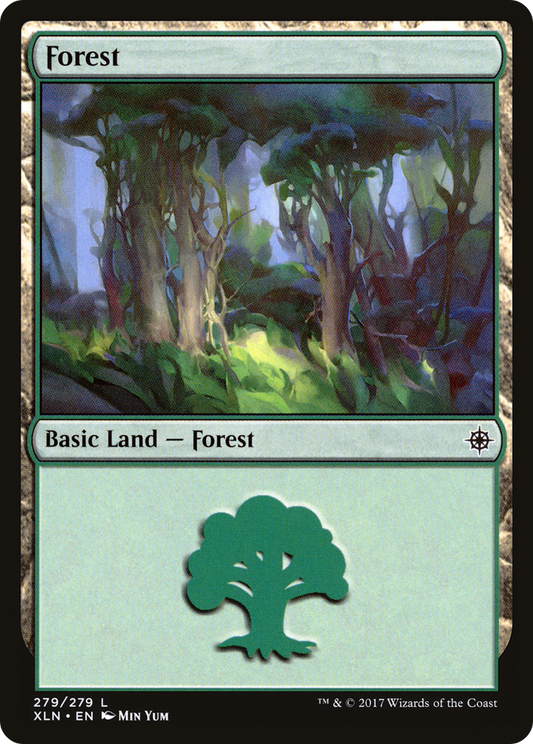 Forest (279) [Ixalan] Foil