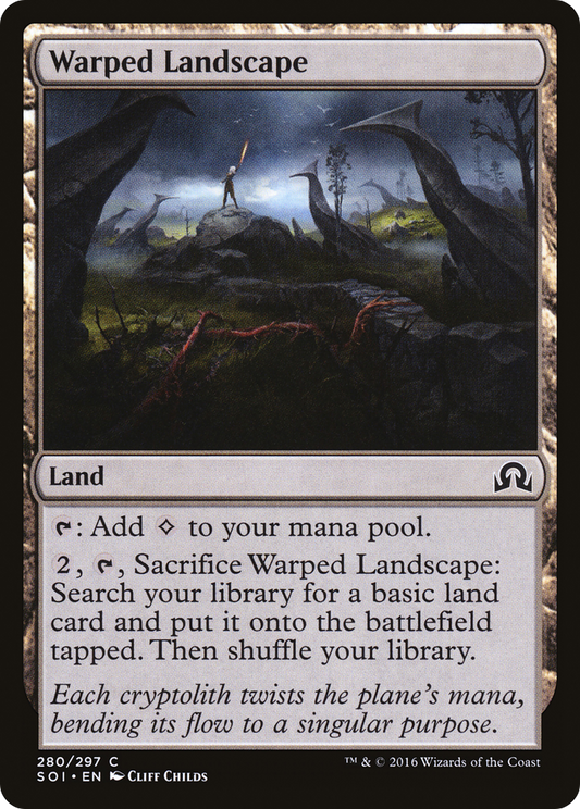 Warped Landscape [Shadows over Innistrad]