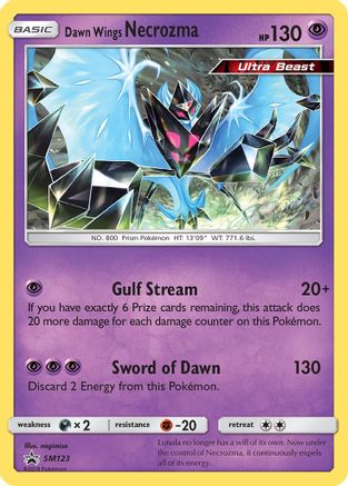 Dawn Wings Necrozma - SM123 (SM123) Holofoil - SM Promos