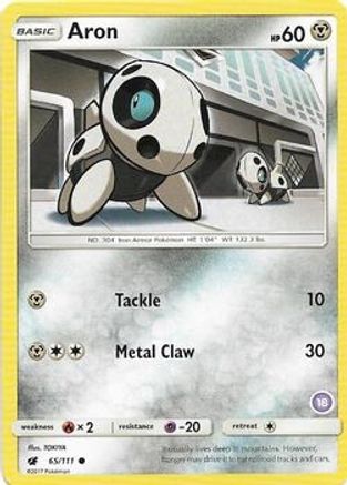 Aron (65) - Trainer Kit: Alolan Sandslash & Alolan Ninetales