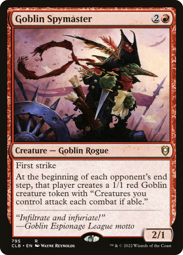 Goblin Spymaster [Commander Legends: Battle for Baldur's Gate] | Silver Goblin