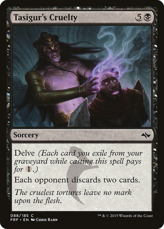 Tasigur's Cruelty [Fate Reforged] Foil