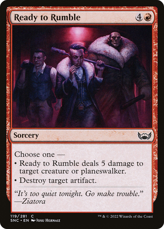 Ready to Rumble [Streets of New Capenna] Foil