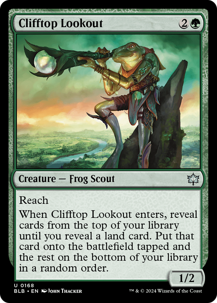 Clifftop Lookout [Bloomburrow] | Silver Goblin