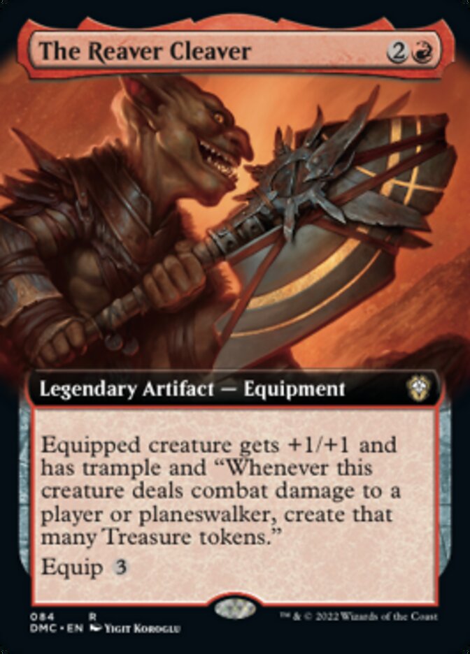 The Reaver Cleaver (Extended Art) [Dominaria United Commander] | Silver Goblin