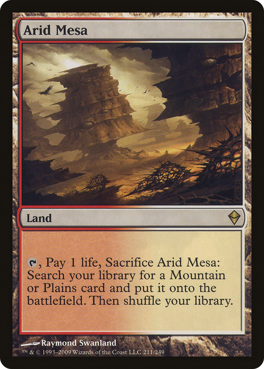 Arid Mesa [Zendikar] Foil