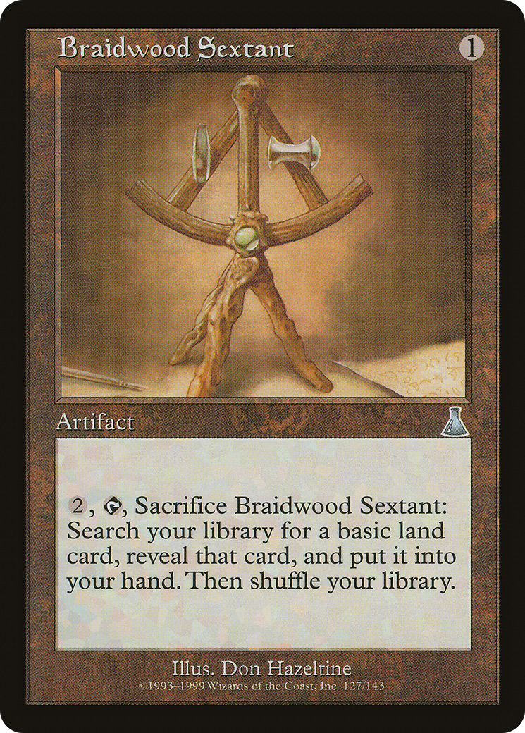 Braidwood Sextant [Urza's Destiny] Foil