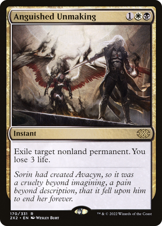 Anguished Unmaking [Double Masters 2022] Foil
