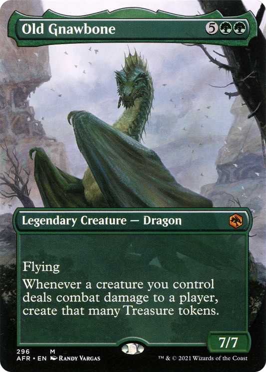 Old Gnawbone (Borderless Alternate Art) [Dungeons & Dragons: Adventures in the Forgotten Realms] Foil