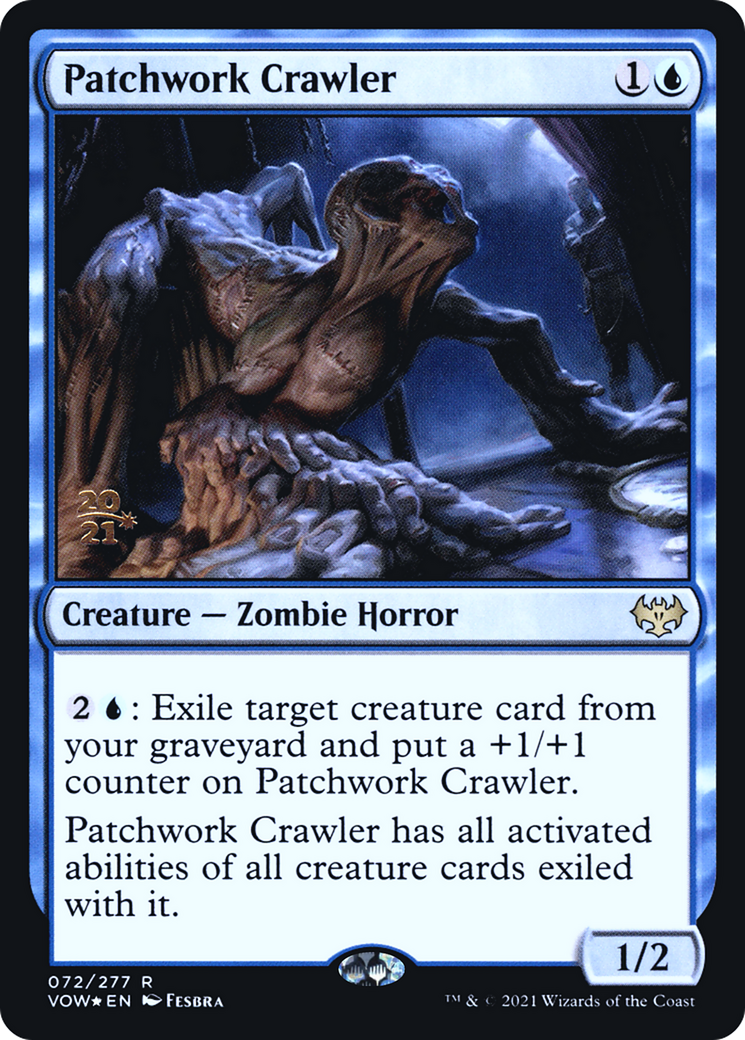 Patchwork Crawler [Innistrad: Crimson Vow Prerelease Promos] | Silver Goblin