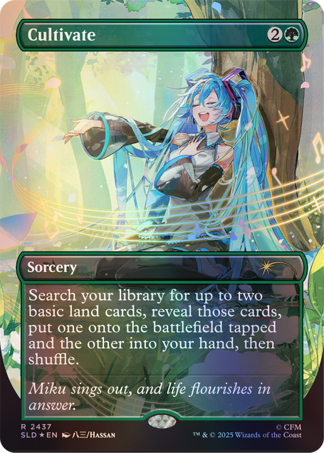 Secret Lair - Hatsune Miku Commander Deck