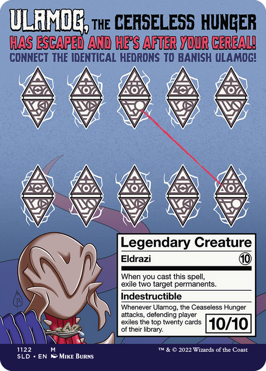 Ulamog, the Ceaseless Hunger (Borderless) [Secret Lair Drop Series] Foil