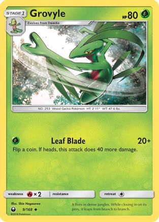 Grovyle (9) - Celestial Storm