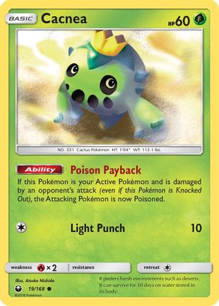 Cacnea (19/168) [Sun & Moon: Celestial Storm] | Silver Goblin