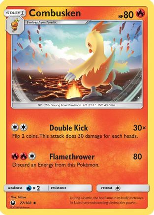 Combusken (27/168) [Sun & Moon: Celestial Storm] | Silver Goblin