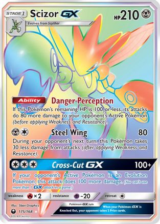 Scizor GX (Secret) (175) Holofoil - Celestial Storm