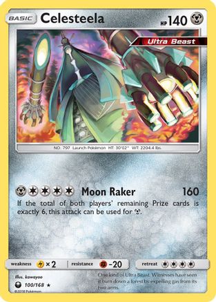 Celesteela (100/168) [Sun & Moon: Celestial Storm] Reverse Holofoil