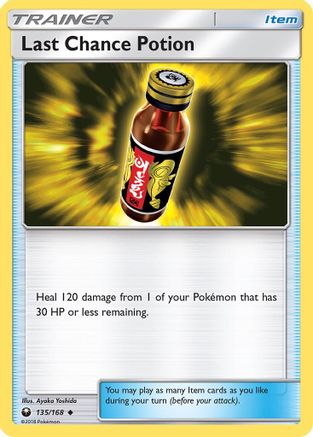 Last Chance Potion (135) Reverse Holofoil - Celestial Storm