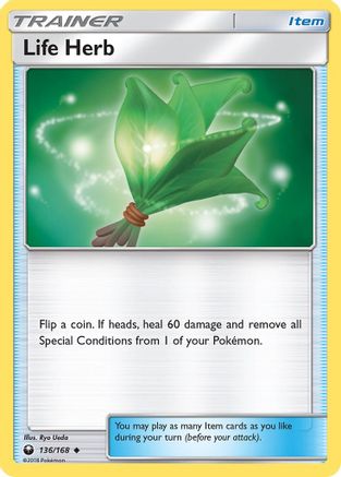 Life Herb (136) Reverse Holofoil - Celestial Storm