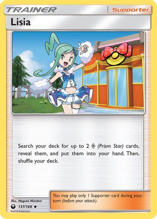 Lisia (137) Reverse Holofoil - Celestial Storm