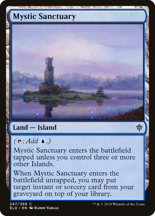 Mystic Sanctuary [Throne of Eldraine] Foil