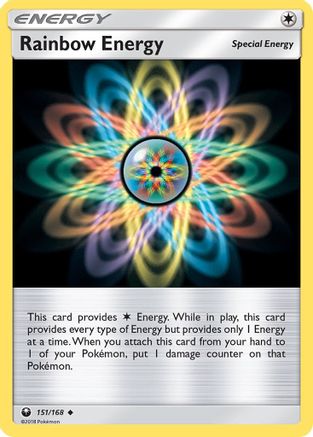 Rainbow Energy (151) Reverse Holofoil - Celestial Storm