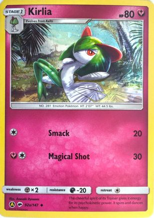 Kirlia (92a/147) [Alternate Art Promos] | Silver Goblin