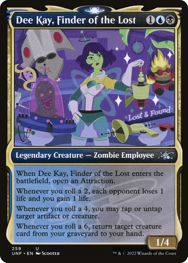 Dee Kay, Finder of the Lost (Showcase) [Unfinity] Foil