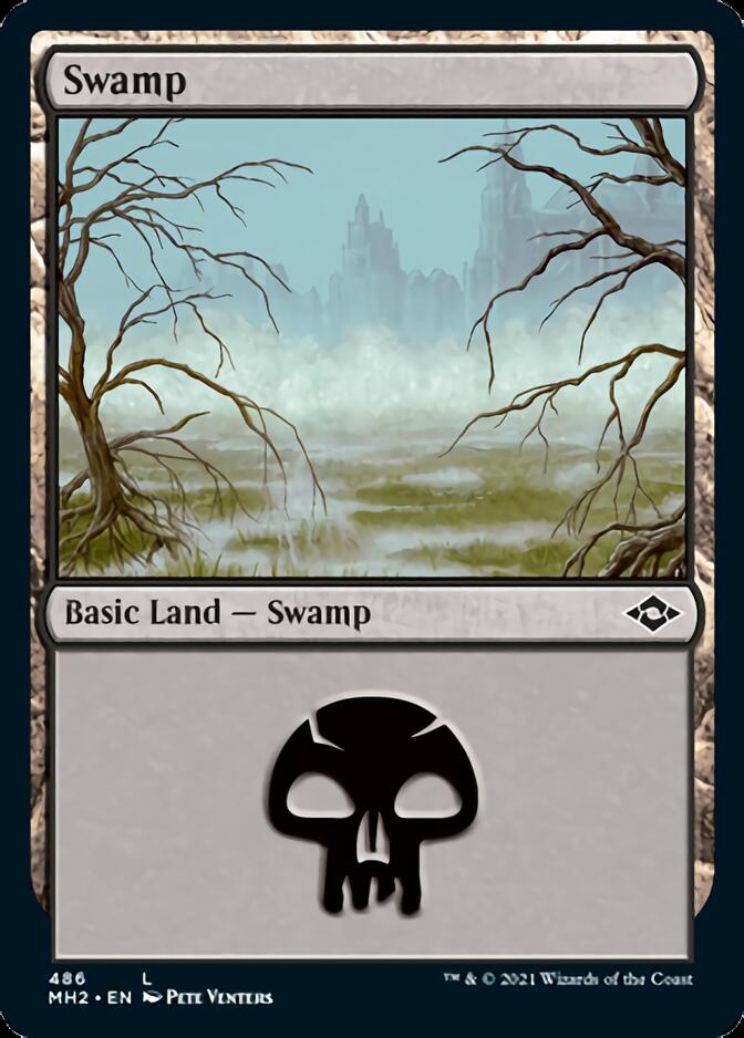 Swamp (486) [Modern Horizons 2] | Silver Goblin