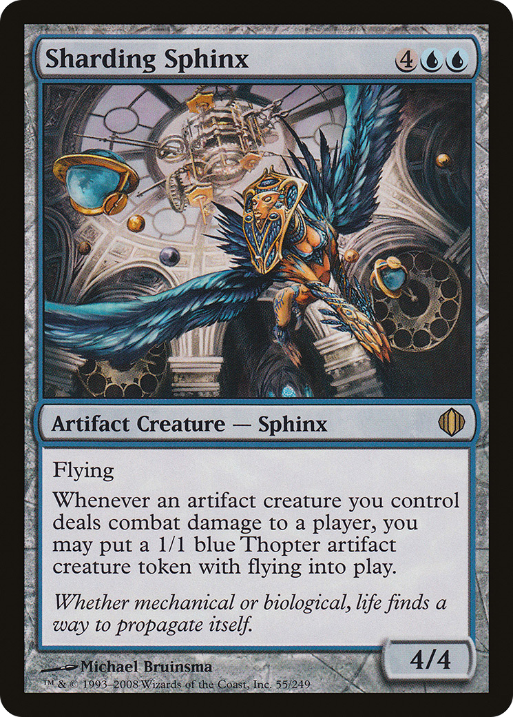 Sharding Sphinx (055) Foil - Shards of Alara