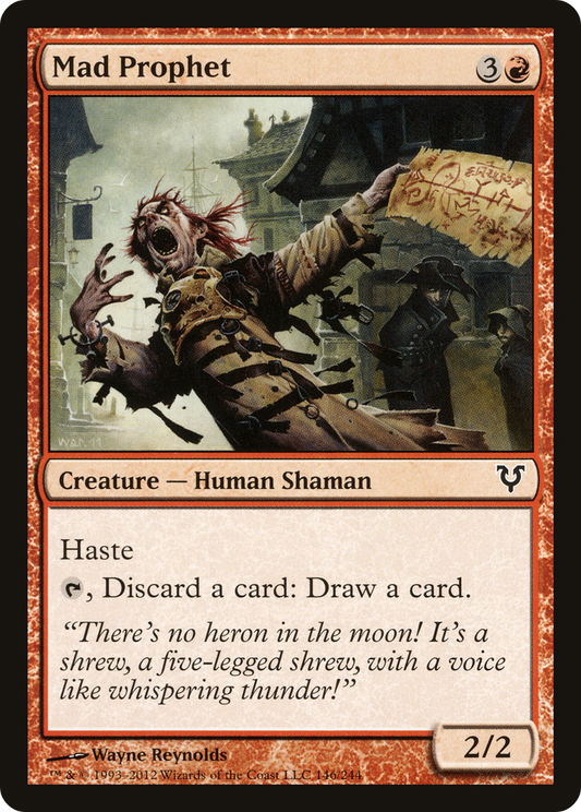 Mad Prophet [Avacyn Restored] Foil