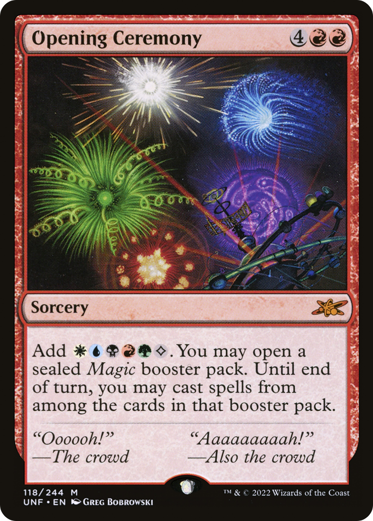 Opening Ceremony [Unfinity] Foil